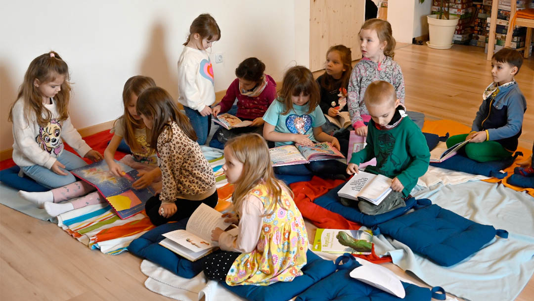 Besuch von den Vorschulkindern