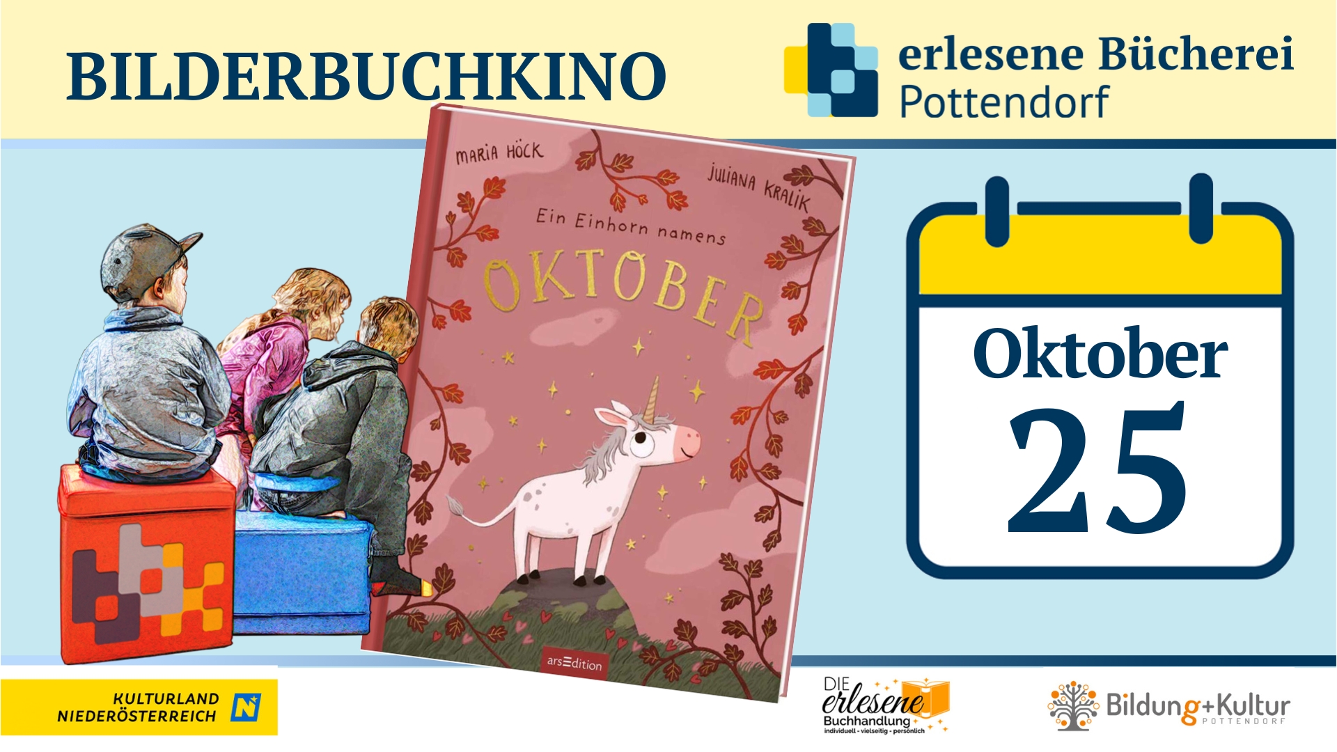 Bilderbuchkino im Oktober