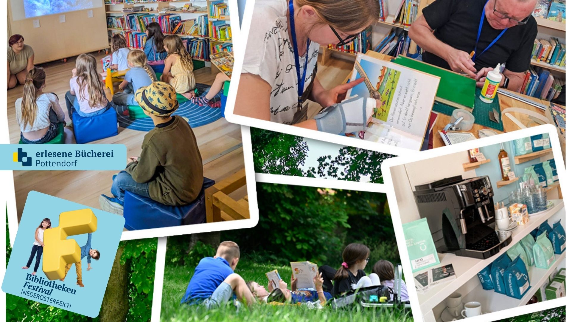 Bibliotheken Festival NÖ, 2.-8. Juni 2025