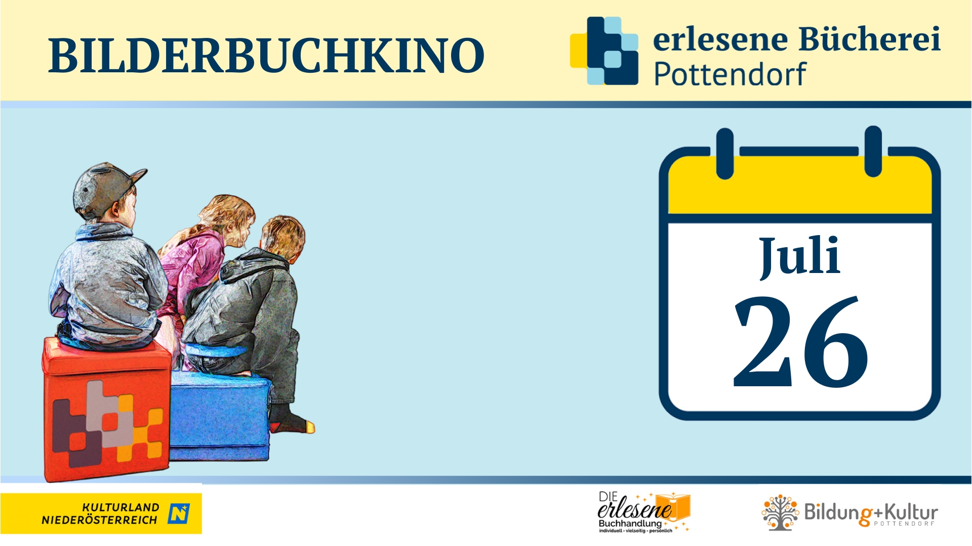 Bilderbuchkino im Juli