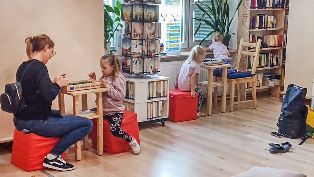 Lesen & Spielen in der Bücherei, 9.7.25