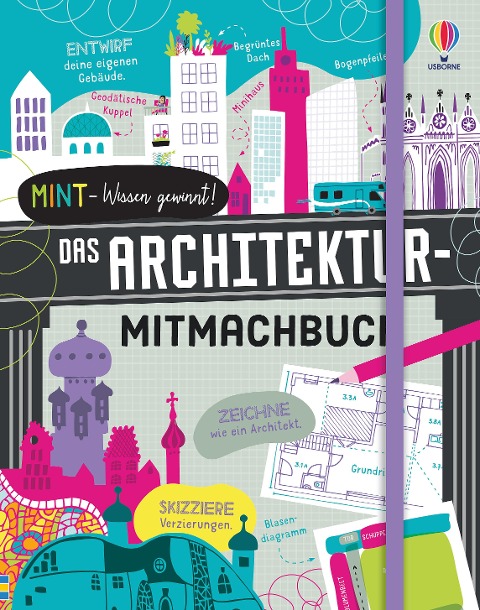 11,30€ Mint Wissen Gewinnt Architektur-Mitmachbuch